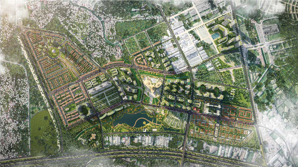 Mặt bằng tổng quan dự án Vinhomes Saigon Park